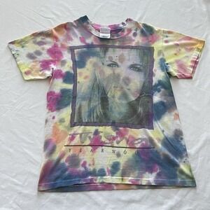 Vintage Trisha Yearwood Shirt Small Double Sided Concert Tee 1990's Country